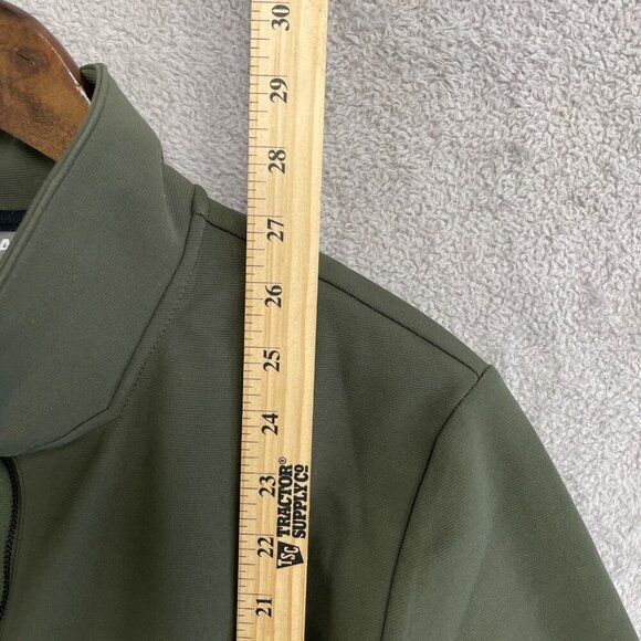 NWOT 32 Degrees Heat Men's M Olive Green Full-Zip Windbreaker Jacket - Picture 4 of 8
